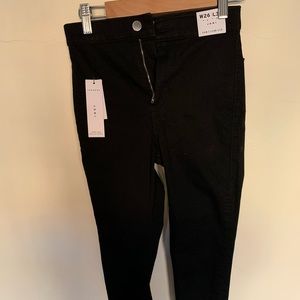 undone hem black joni jeans